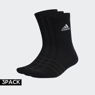Spw crw 3pack socks, Black, medium