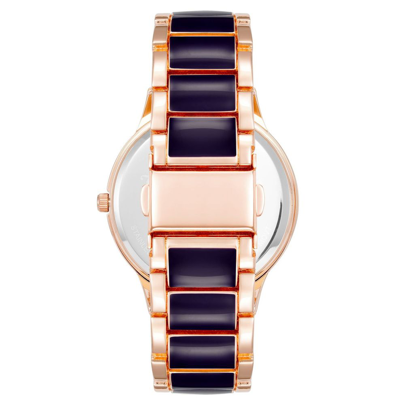 Multicolor metal dress watch-null