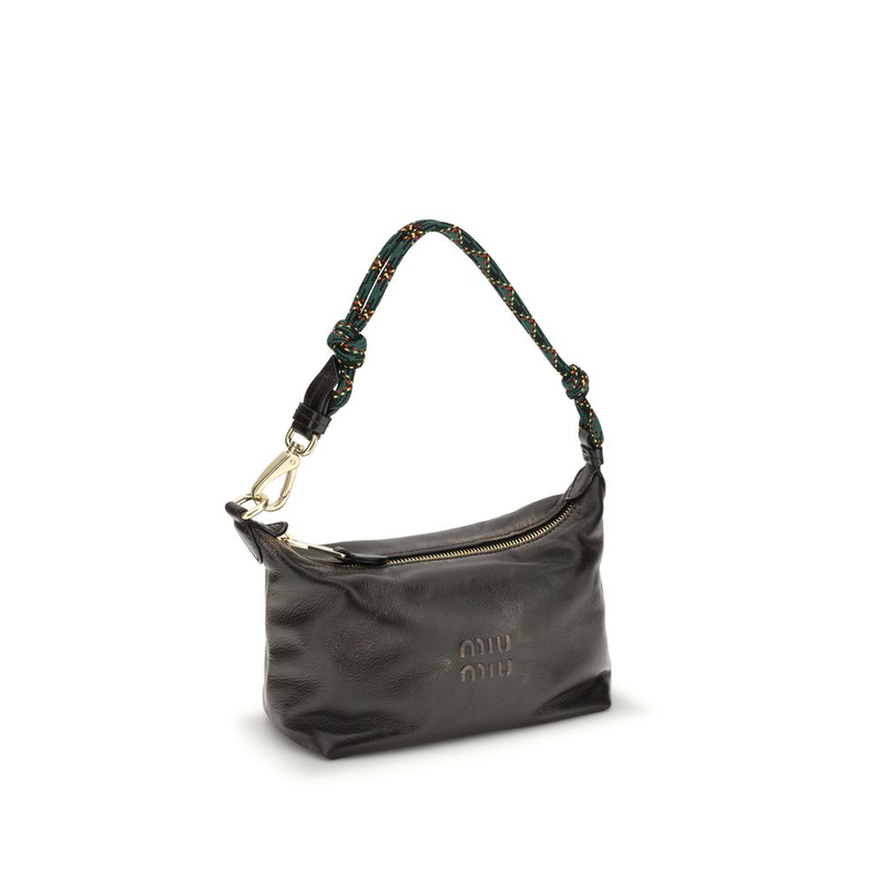 Bicolor calf leather bos taurus handbag-null