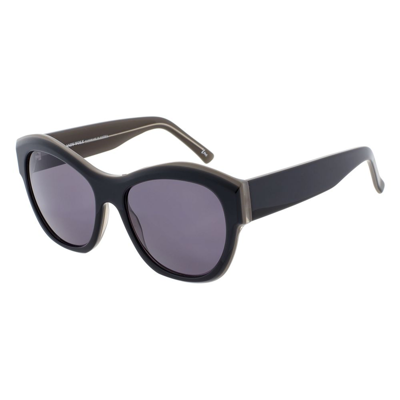 Gray acetate sunglasses-null