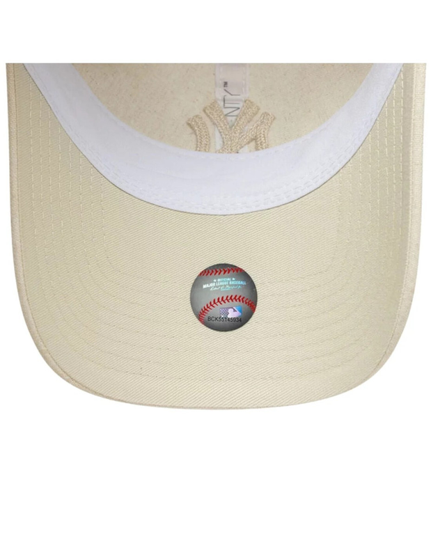 New york yankees womens mlb linen light beige 9twenty adjustable cap-null