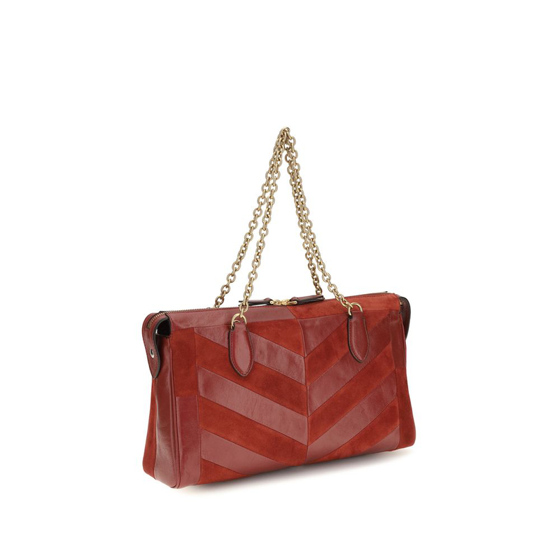 Multicolor calf leather bos taurus shoulder bag-null