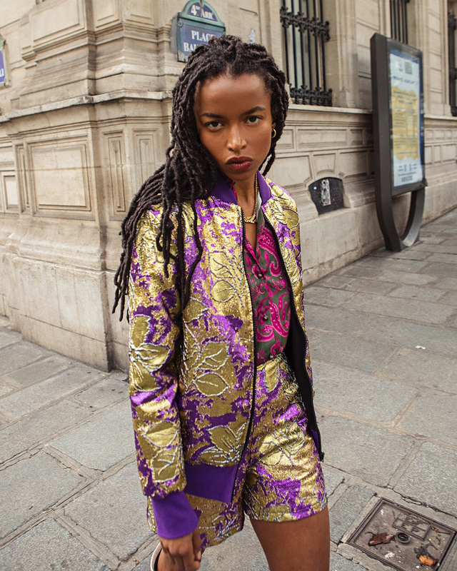 Mya margot bomber jacket-null
