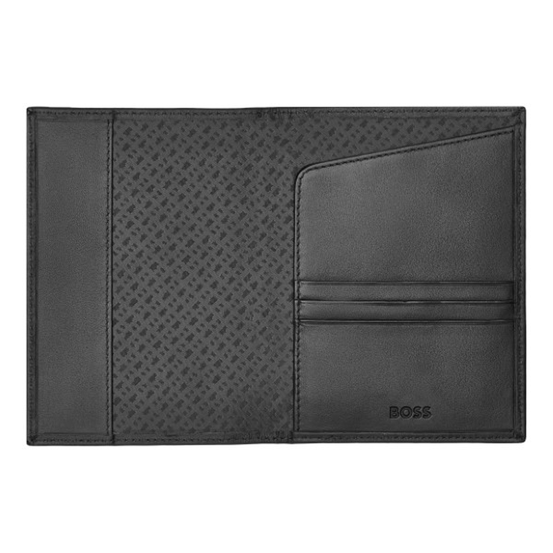 Product image: Boss passport holder classic smooth black-null