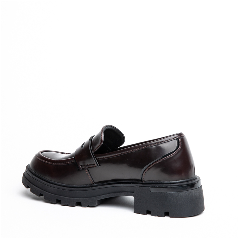 Miss belgini loafer pumps with elevated rubber heel image number null
