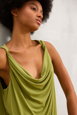 Kirby sleeveless blouse, Green, medium