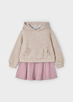 Σετ φουστα μακο φαντασια, Pink, medium