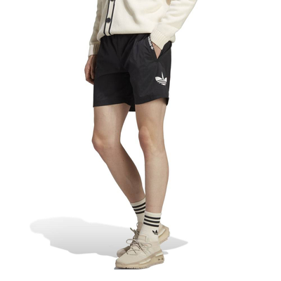 Adidas ori trefoil sh, Black, medium
