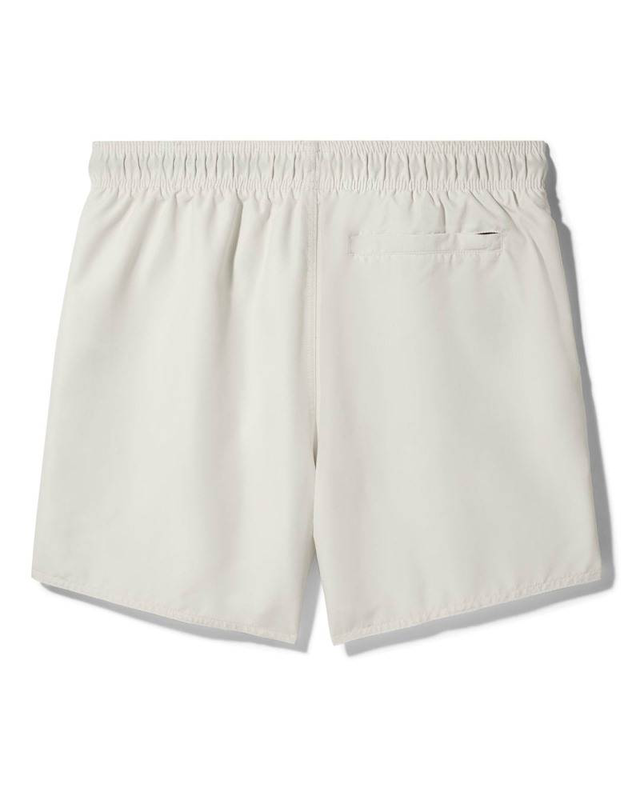 Cream check swim short-null