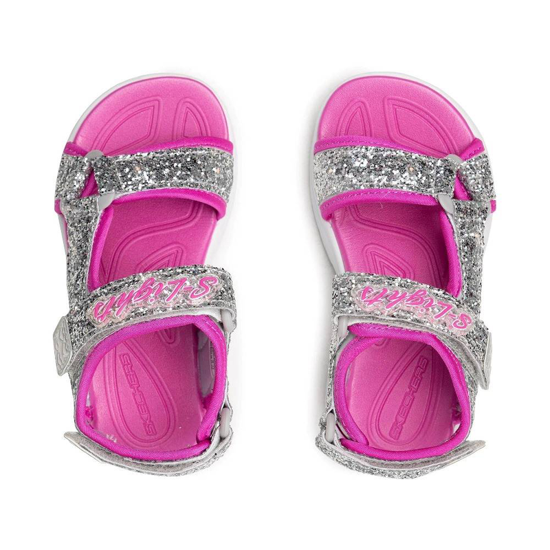 Girls glittery glam sandals-null