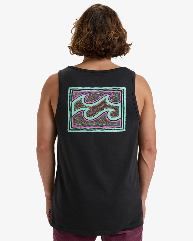 Billabong men's crayon wave tk t-shirt-null