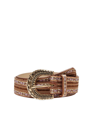 Only bernadotte pu buckle belt