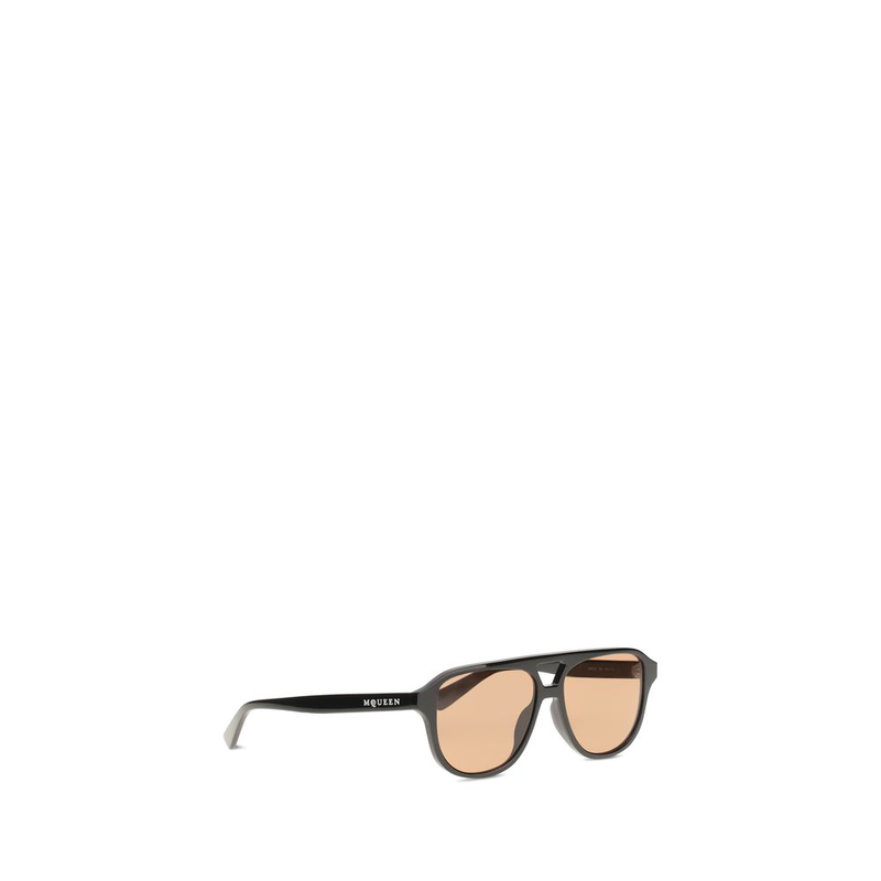 Brown acetate sunglasses-null