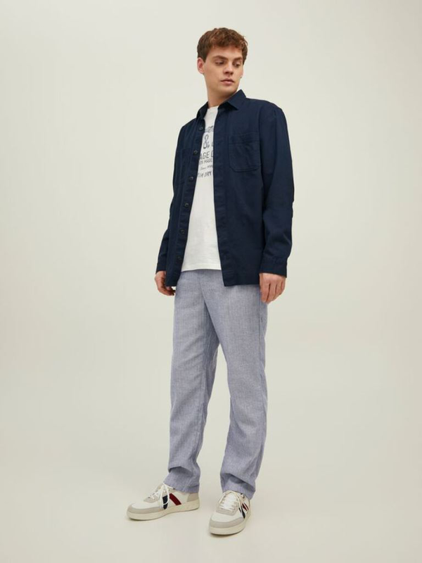 Product image: Jack&jones jpstkane jjlinen jogger akm grisaille-null