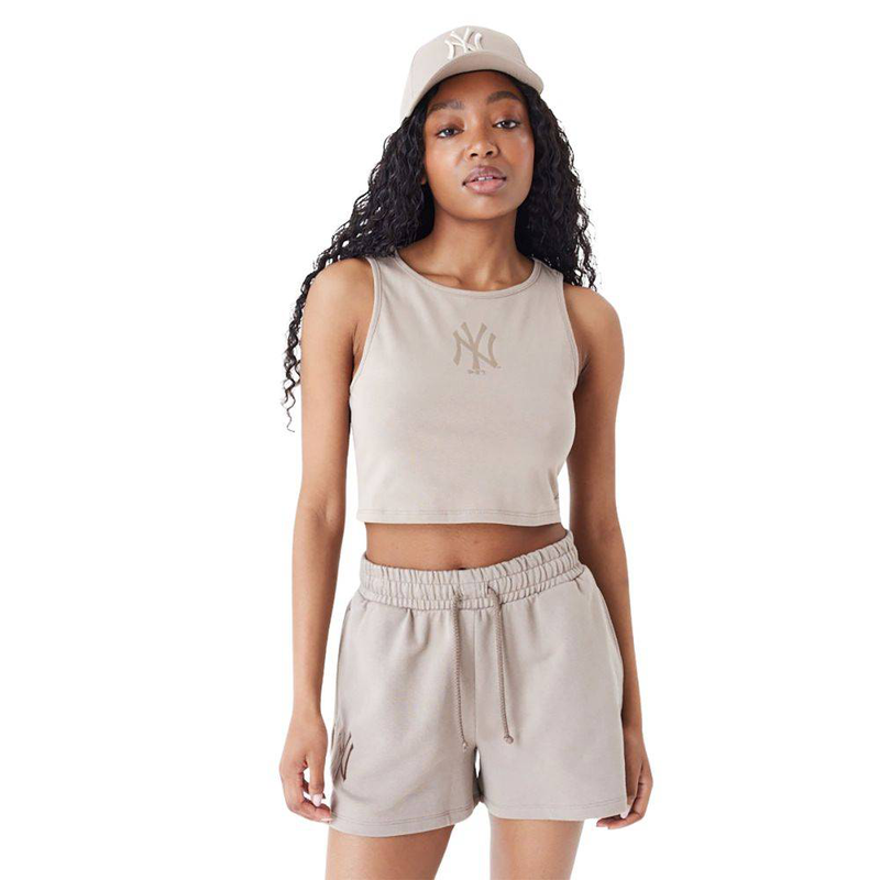 York yankees womens mlb lifestyle crop tank top-null