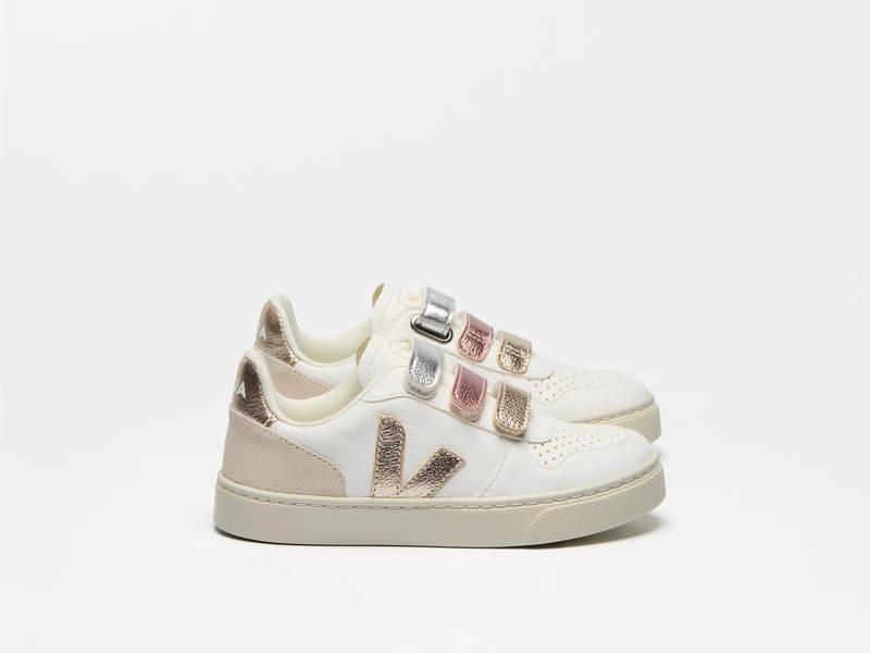 Veja v-10 chrome-free leather infant-null