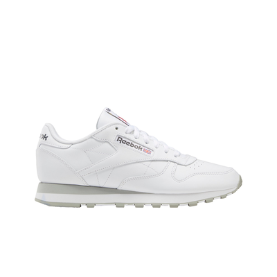 Reebok unisex classic leather (100008789), White, medium