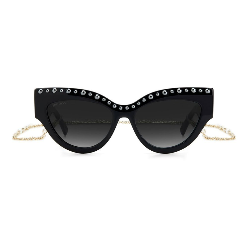 Black acetate sunglasses-null