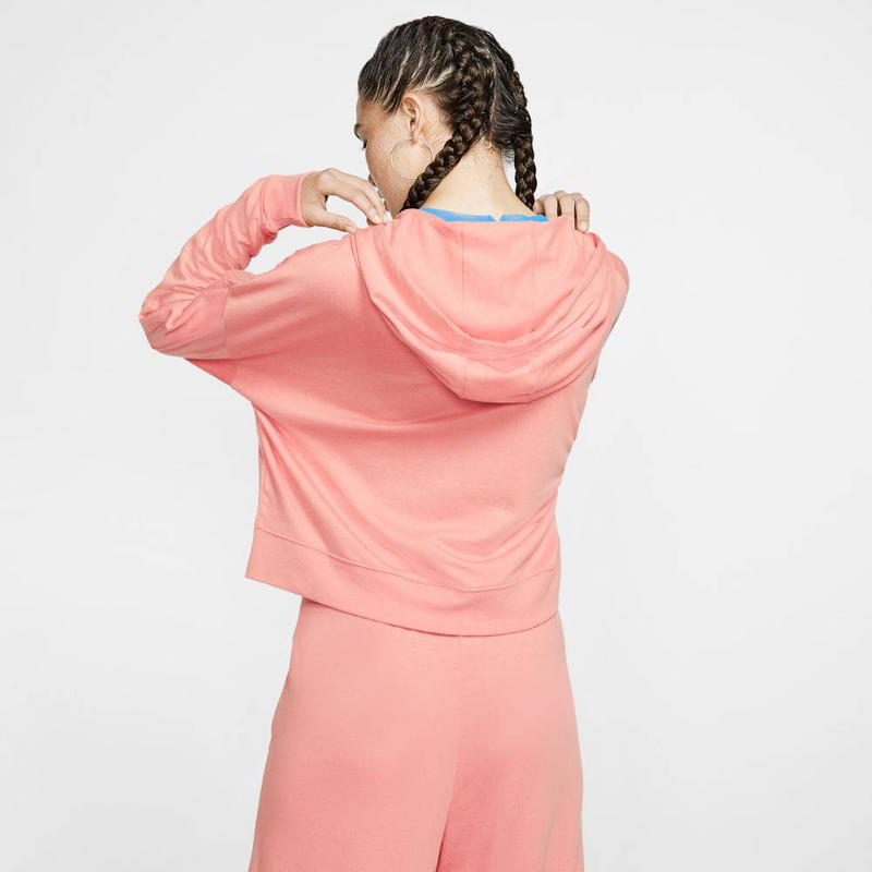 Sportswear jersey full zip hoodie womens-null