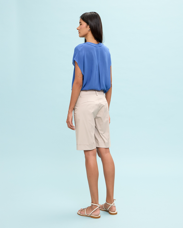 Bermuda roll up hem-null