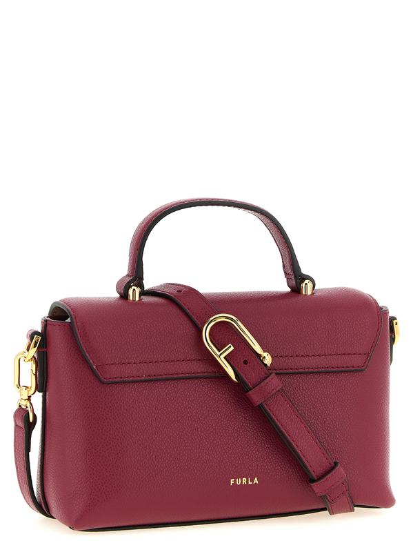 Multicolor calfskin handbag-null