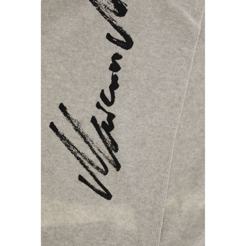 Gray wool oves aries scarf-null