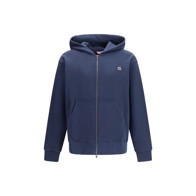 Blue cotton sweatshirt-null