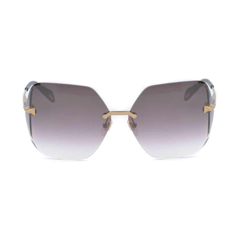 Gold metal sunglasses-null