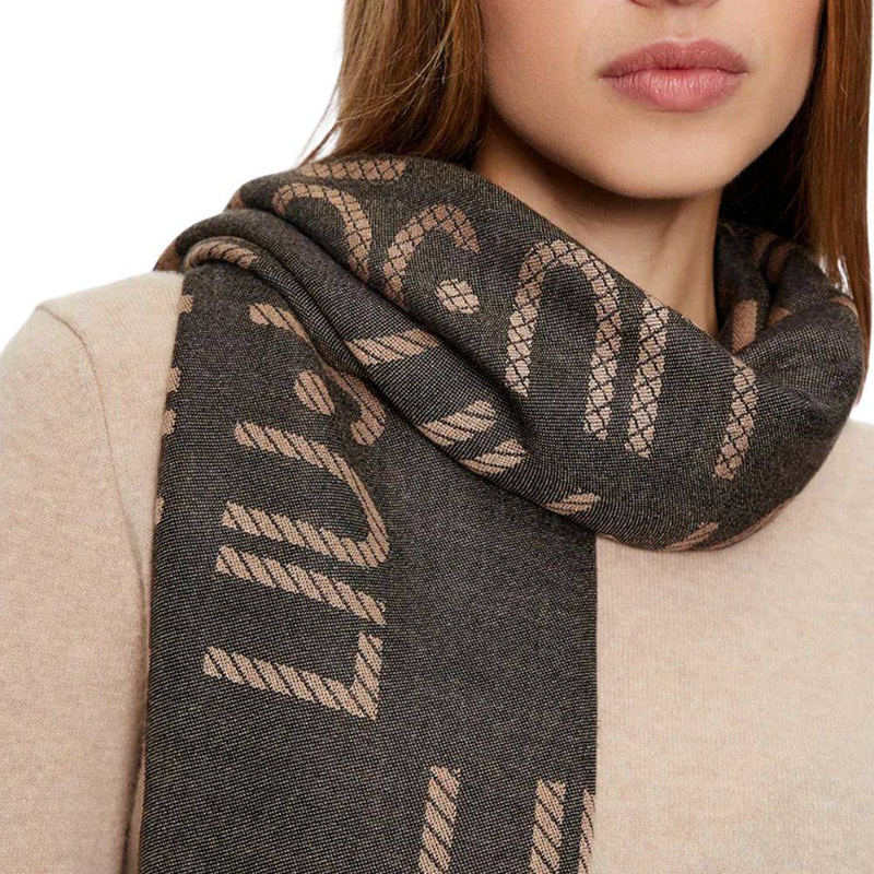 Liu Jo square jacquard scarf-null