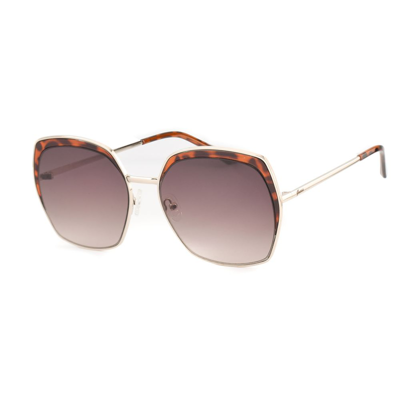 Gold metal sunglasses-null