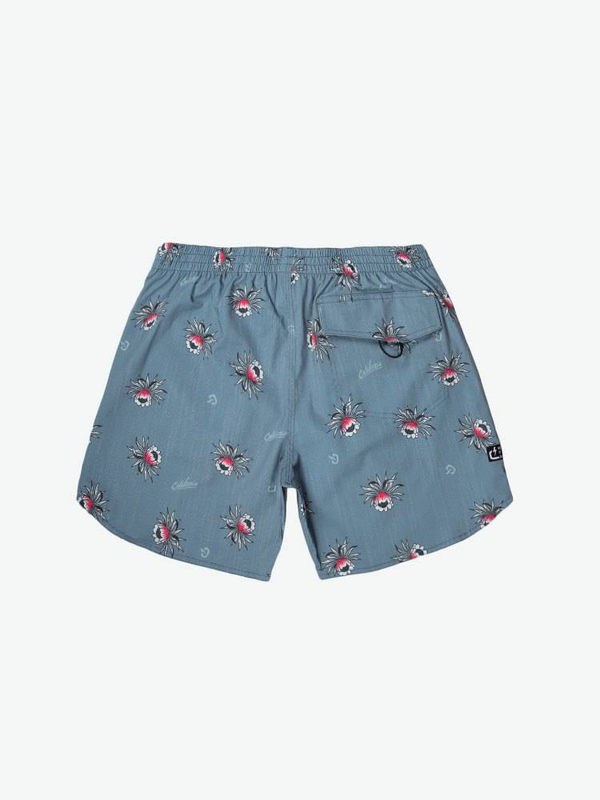 16" floral print volley swimshort image number null