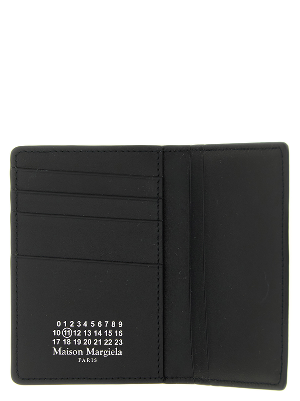 Black calfskin cardholder-null