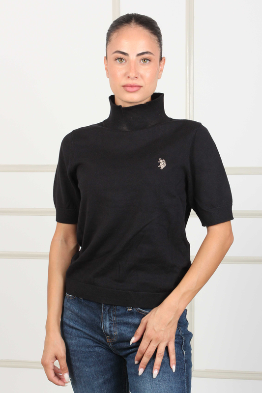 Knitted top high neck - us polo assn-null