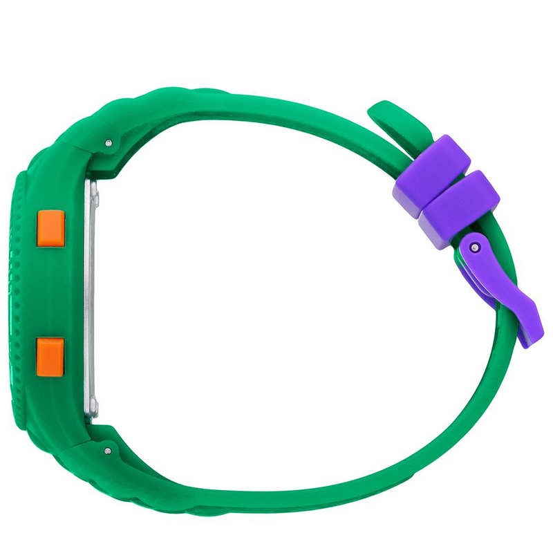 Bicolor synthetic digital watch-null