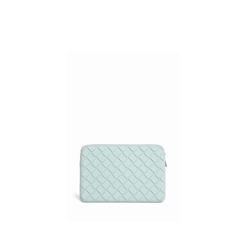 Bicolor rubber clutch bag-null