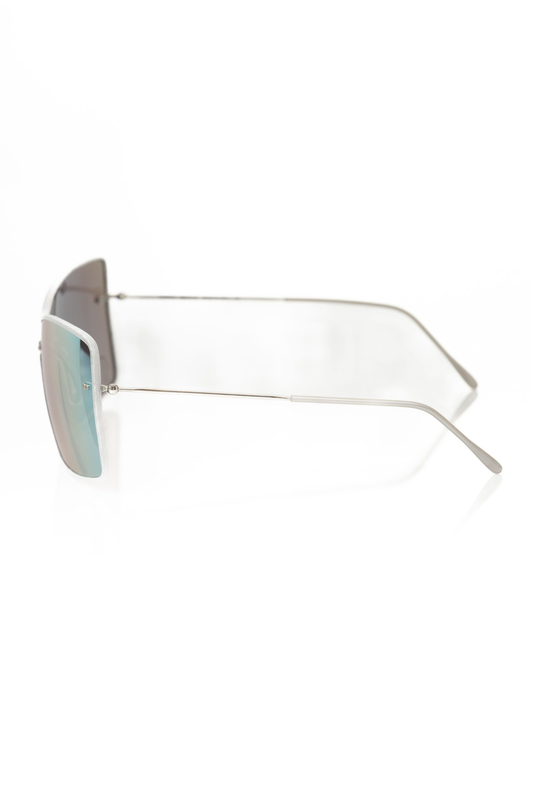 Silver metallic fiber women sunglasses-null