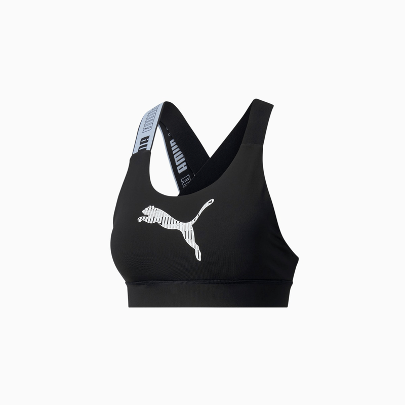 Puma mid impact feel it women's training bra-null