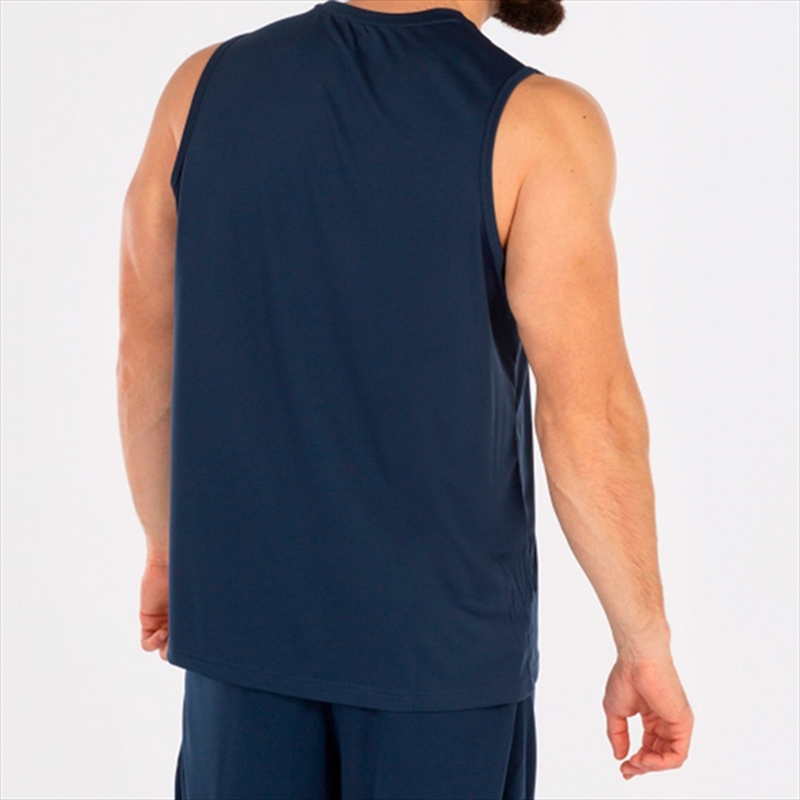 Sleeveless shirt combi basket marine-null