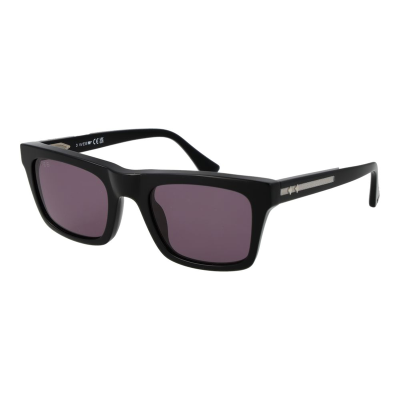 Black acetate sunglasses-null
