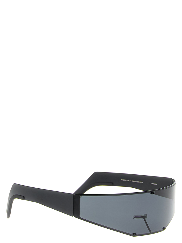 Black stainless steel sunglasses-null