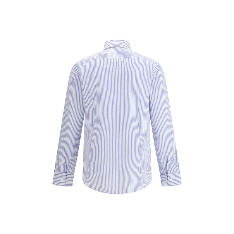 Multicolor cotton dress shirt-null