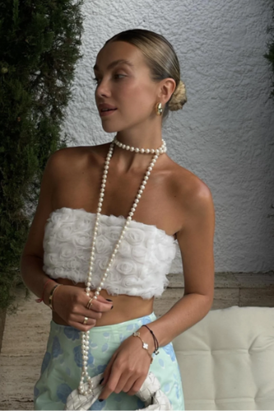 Product image: Glamorous white bustier gc1039-null