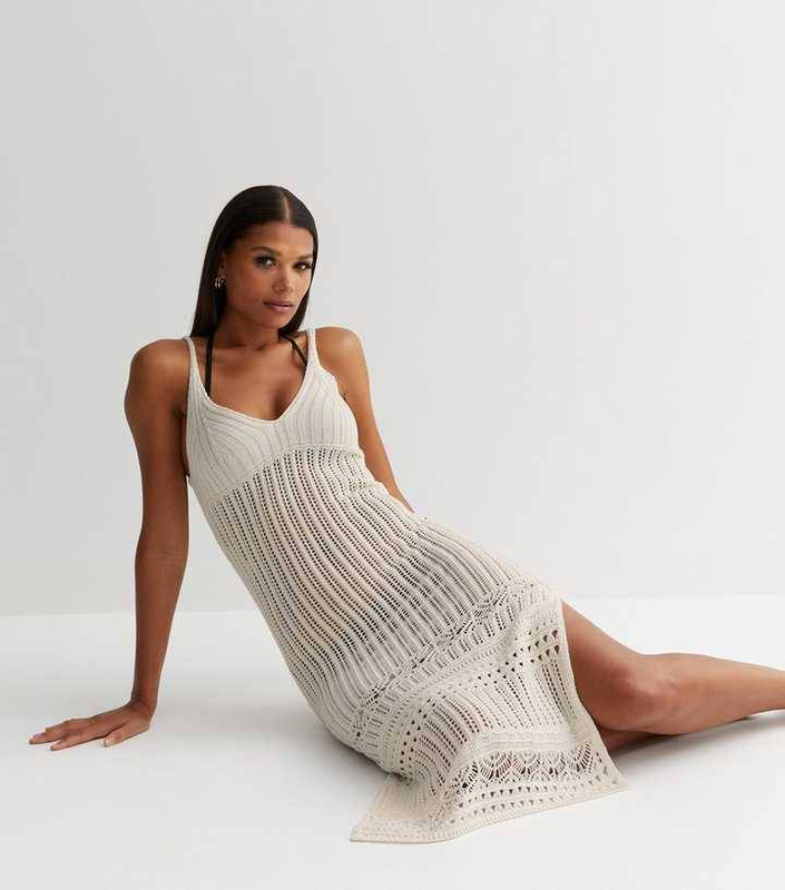 Product image: Beach dress with holes dress womens-null