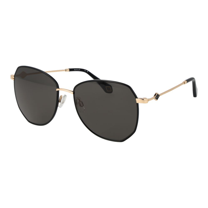 Black metal sunglasses-null