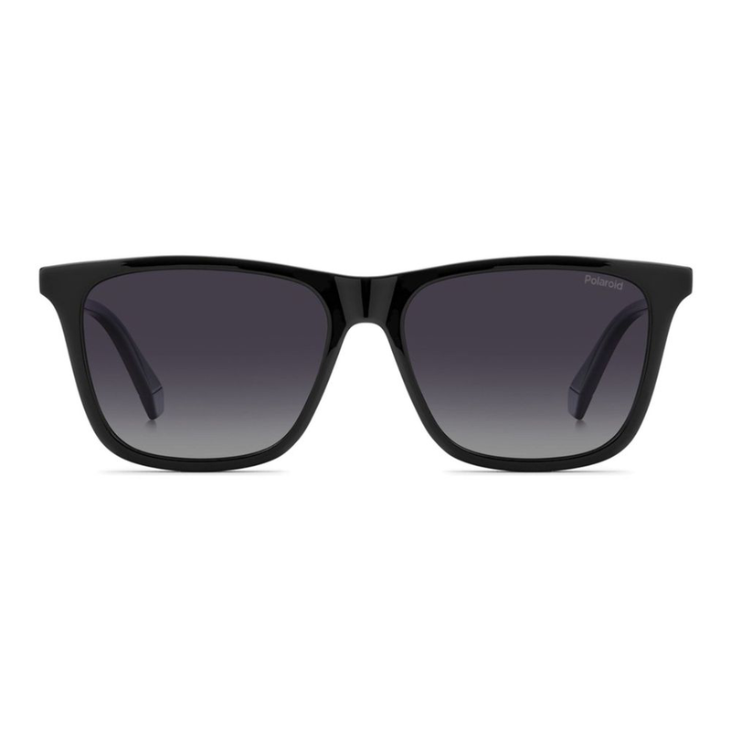 Black polycarbonate sunglasses-null