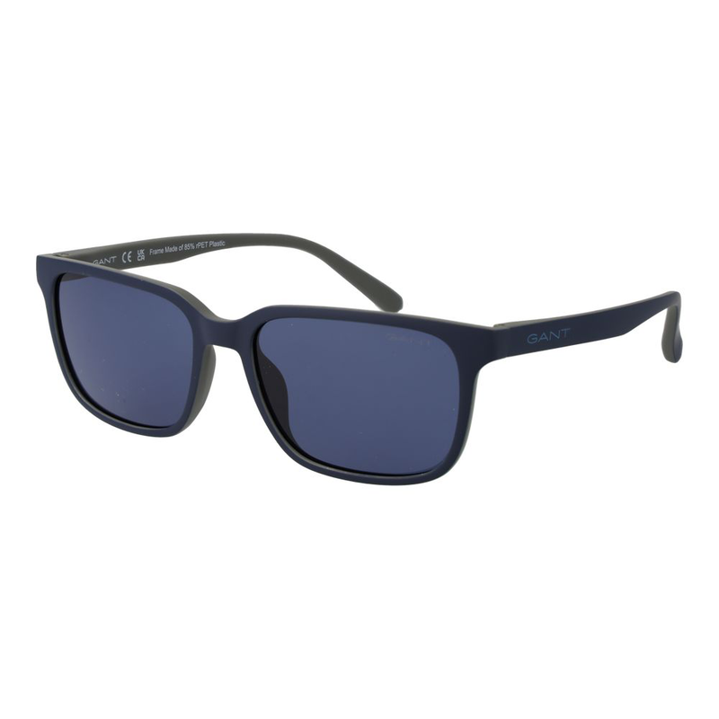 Blue plastic sunglasses-null
