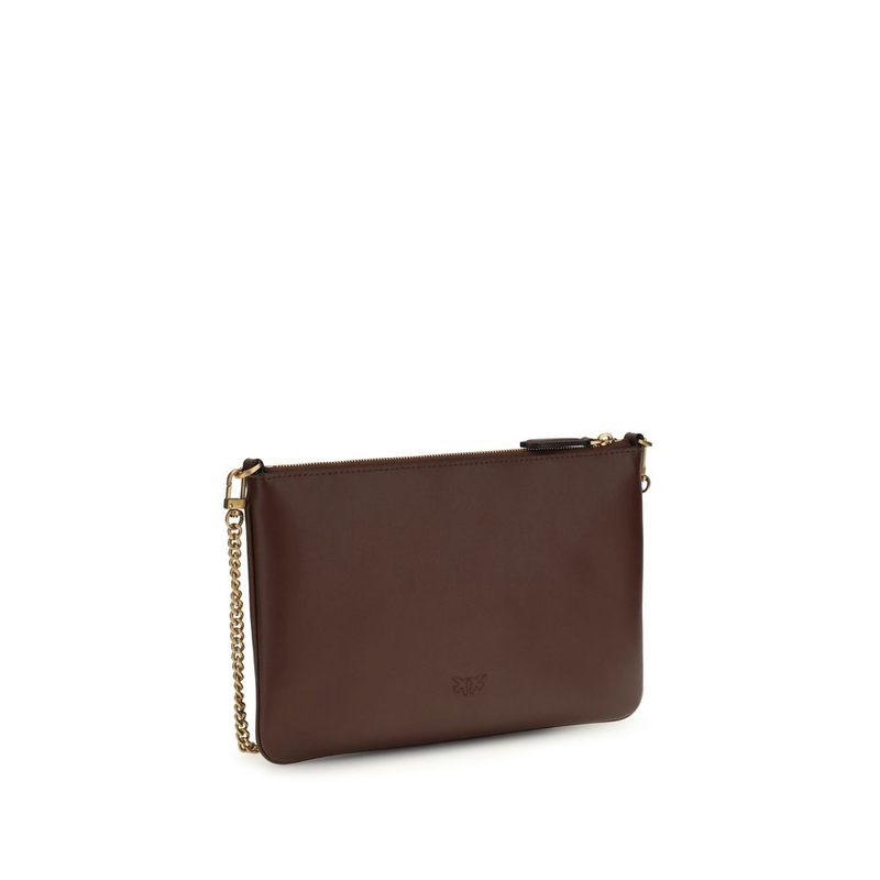Bordeaux calf leather bos taurus shoulder bag-null