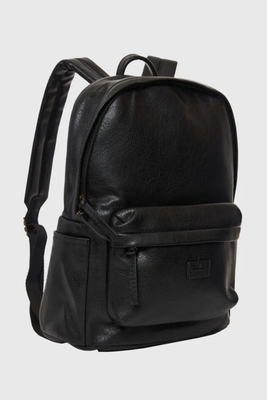 Mens backpack - funky buddha, Black, medium