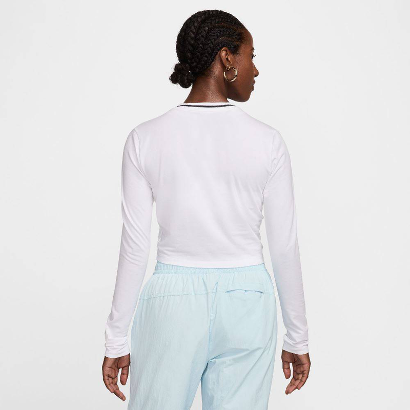 Product image: Nike nsw womens long-sleeve slim cropped tee-null