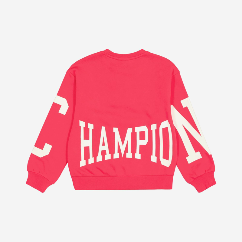 Girls graphic shop crew sweat-null